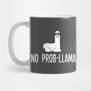 NO PROB-LLAMA THUG LIFE FUNNY ART Mug